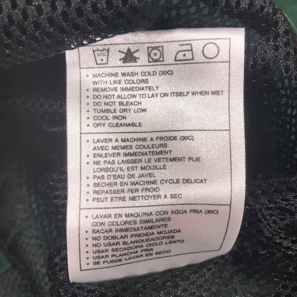 Nike Windbreaker jacket Mens XL green black top - Picture 7 of 7